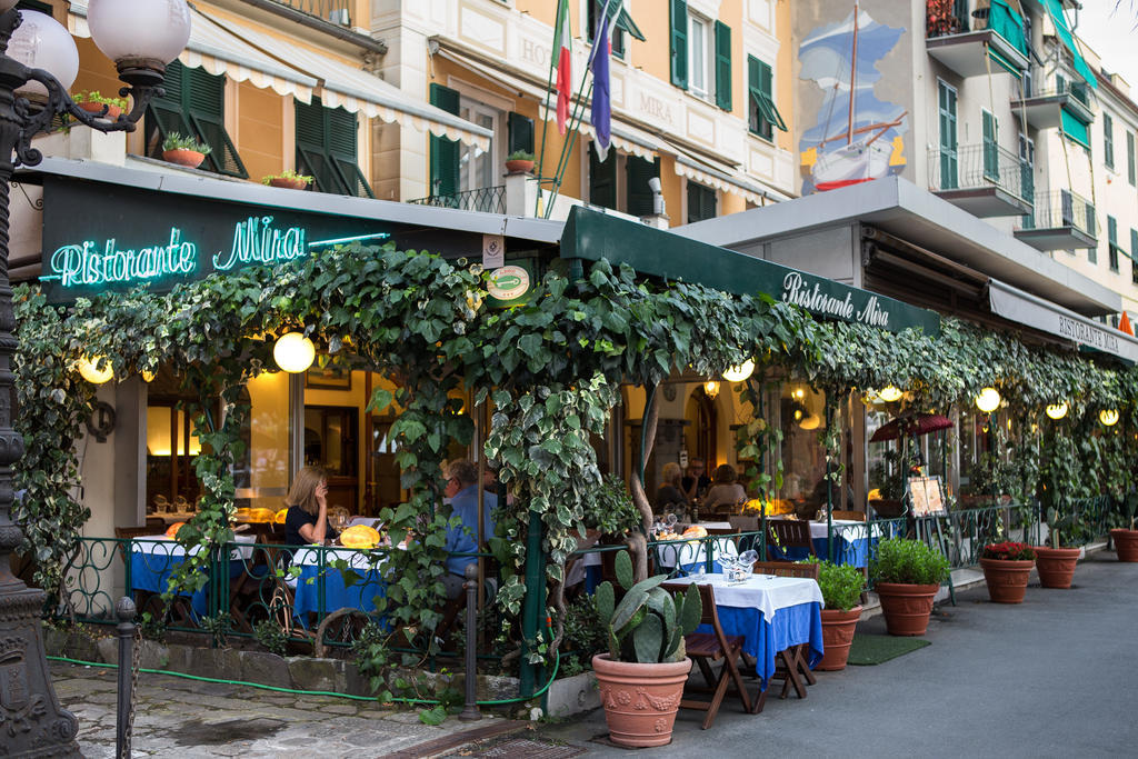 Ristorante Hotel Mira Sestri Levante Esterno foto